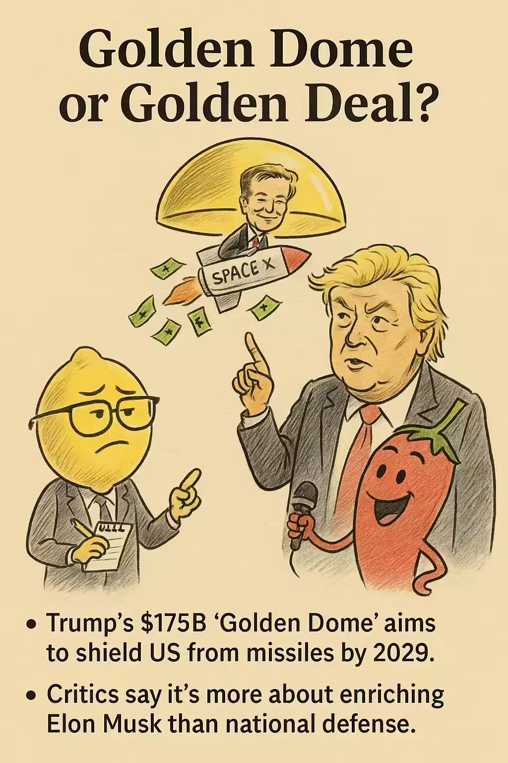 Golden dome or golden deal