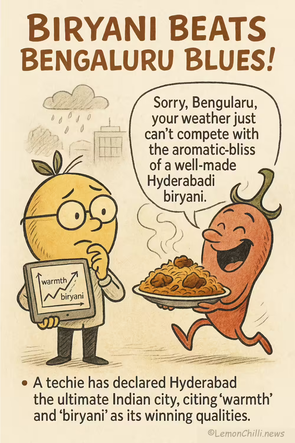 Biryani beats Bengaluru blues