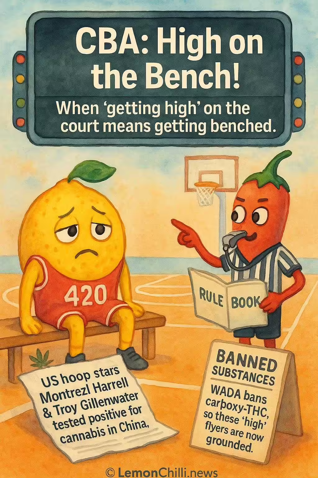 CBA: High on the Bench!