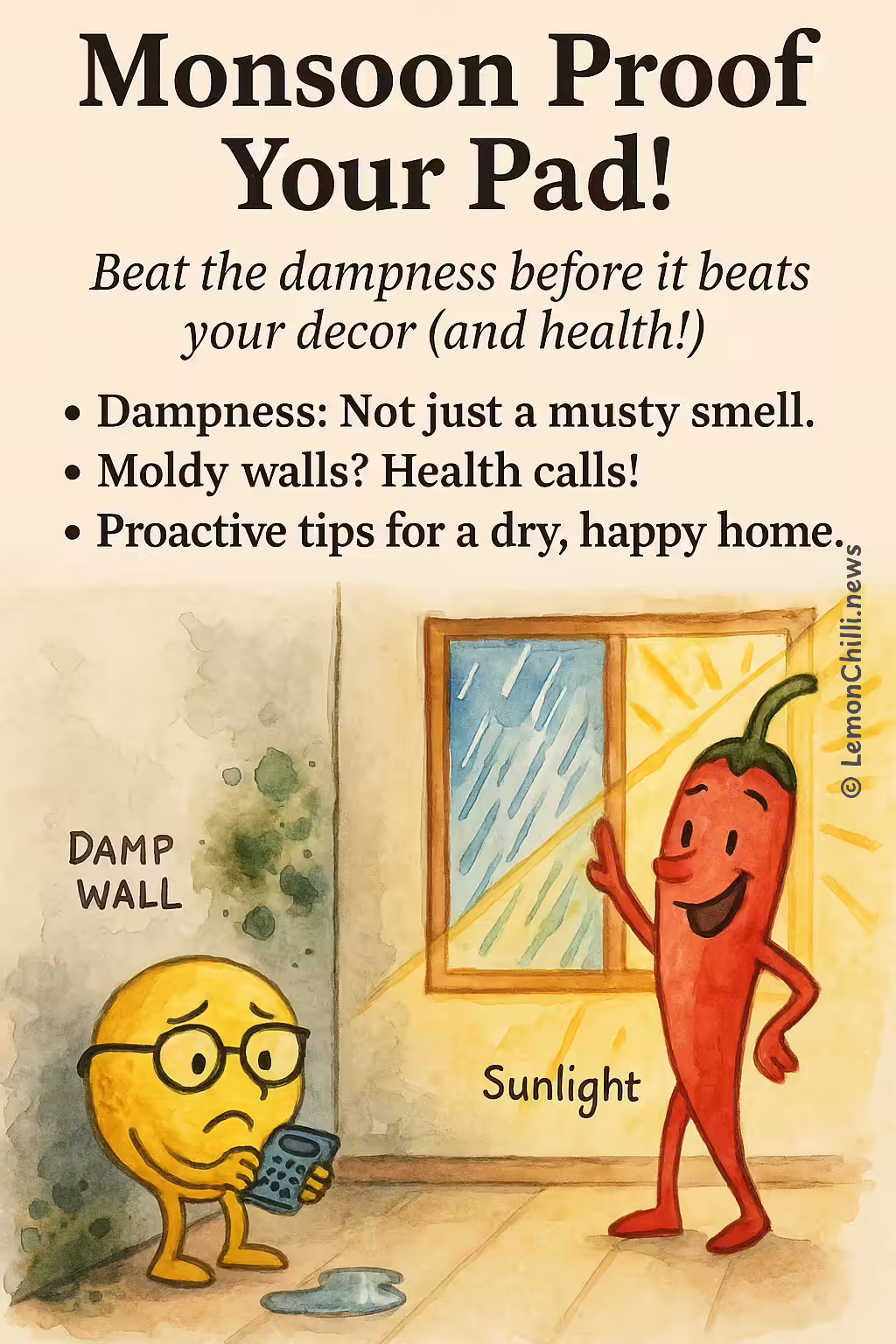 Monsoon Proof Your Pad!