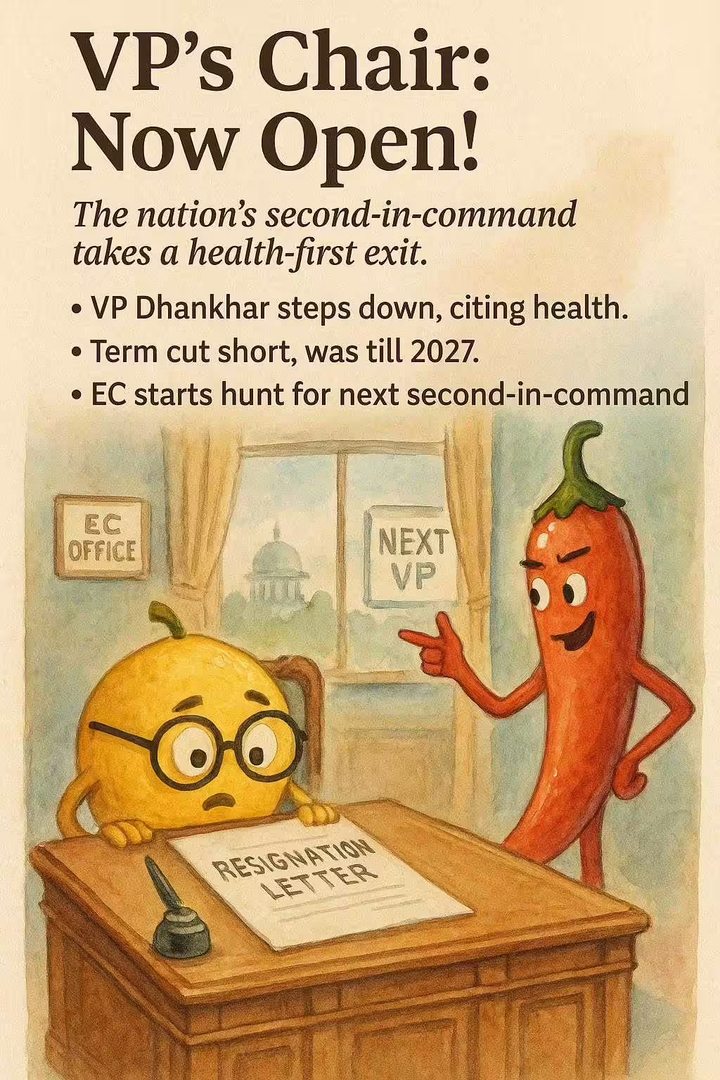 VP's Chair: Now Open!