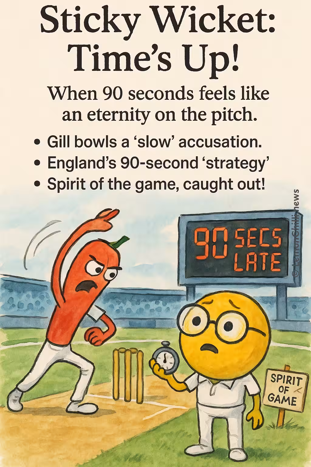 Sticky Wicket: Time's Up!