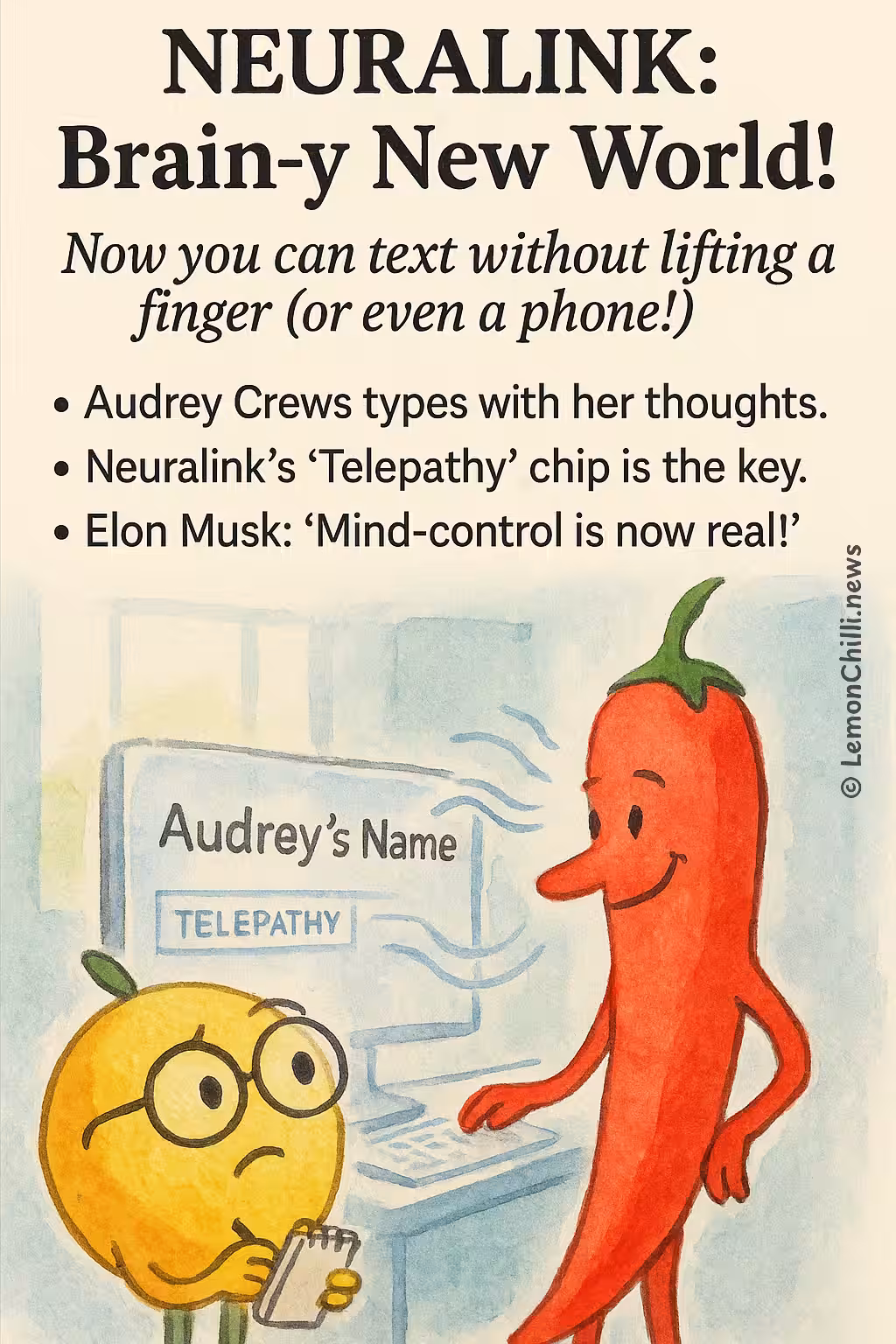 Neuralink: Brain-y New World!