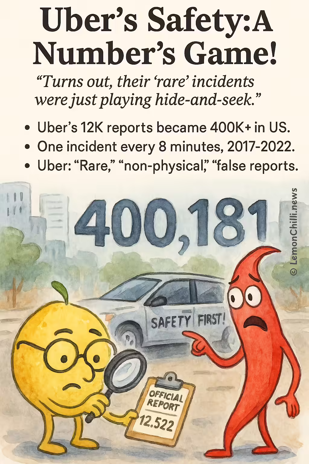Uber's Safety: A Number's Game!