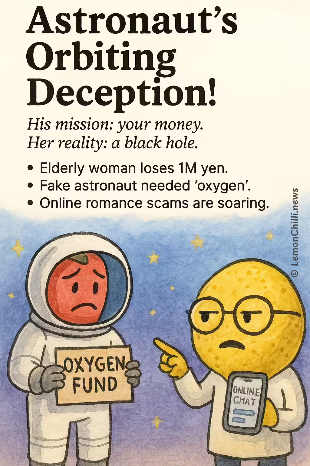 Astronaut's Orbiting Deception!