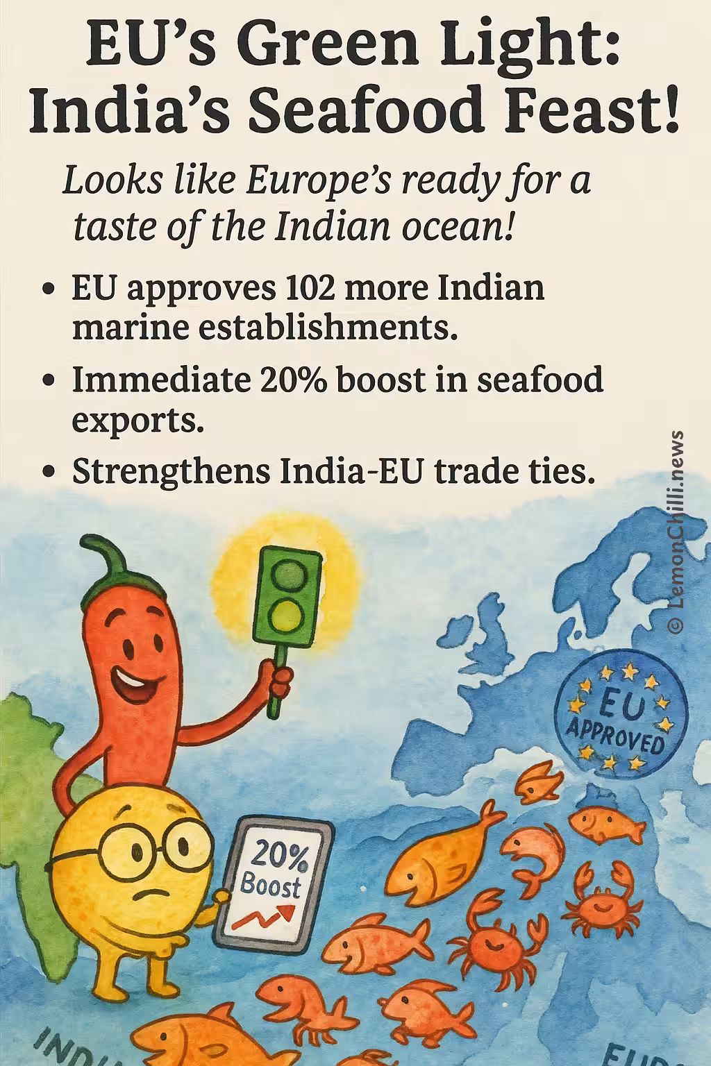 EU's Green Light: India's Seafood Feast!