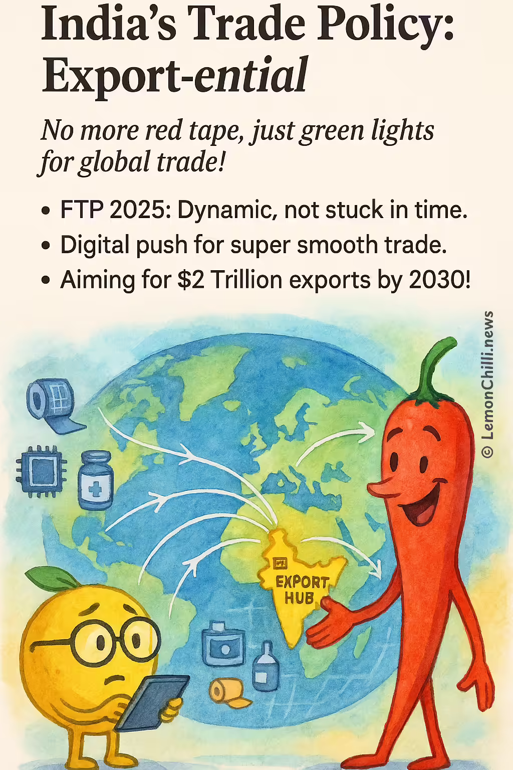 India's Trade Policy: Export-ential!