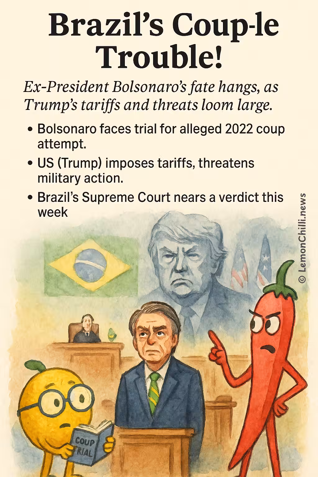 Brazil's Coup-le Trouble!