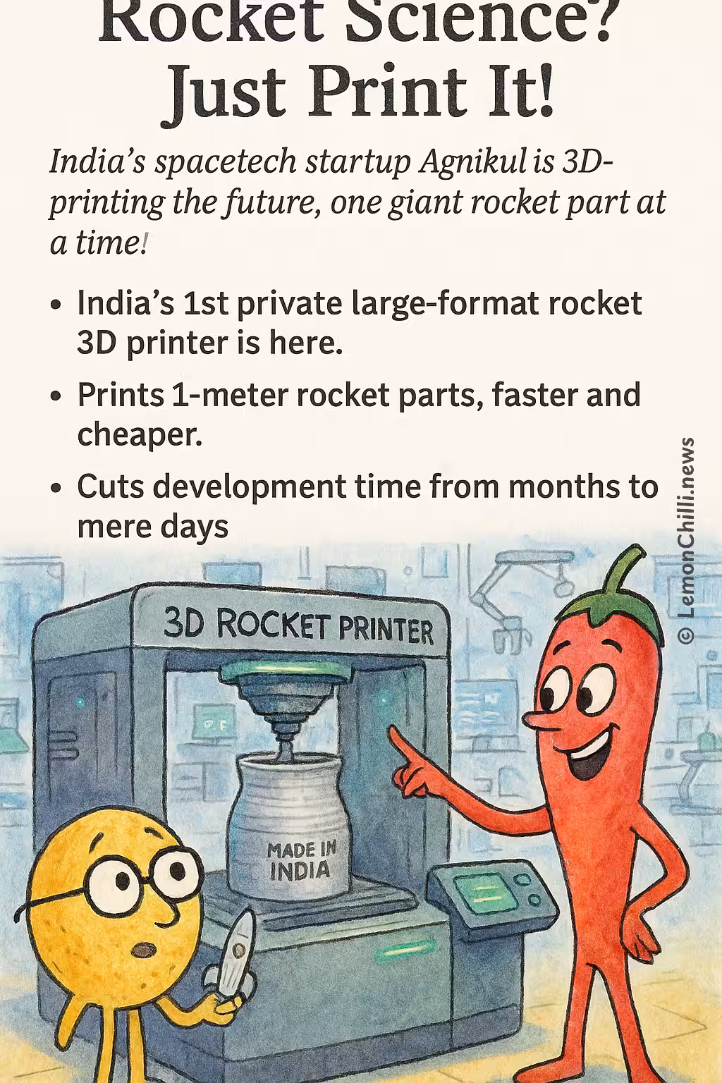 Rocket Science? Just Print It!