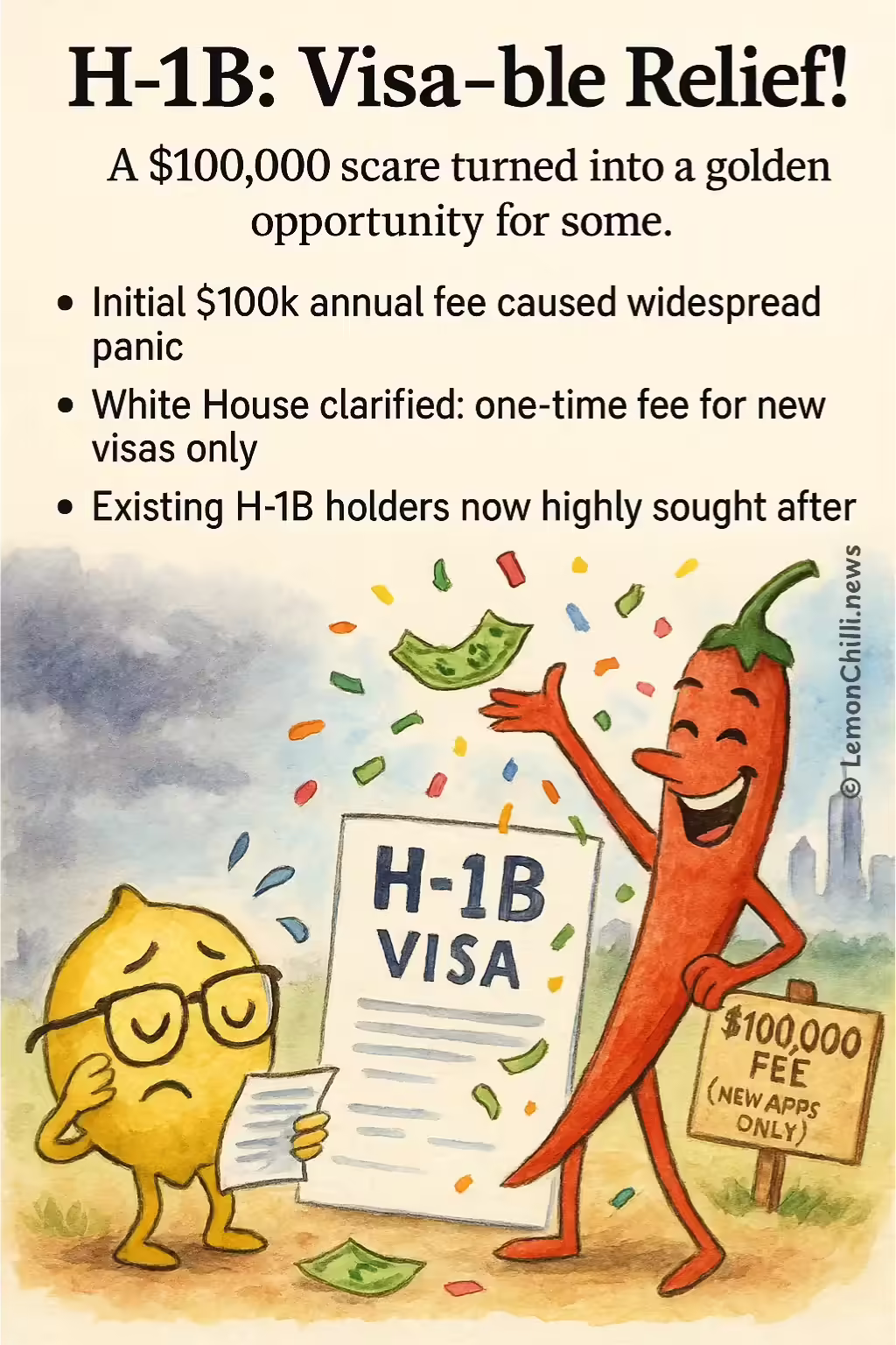 H-1B: Visa-ble Relief!