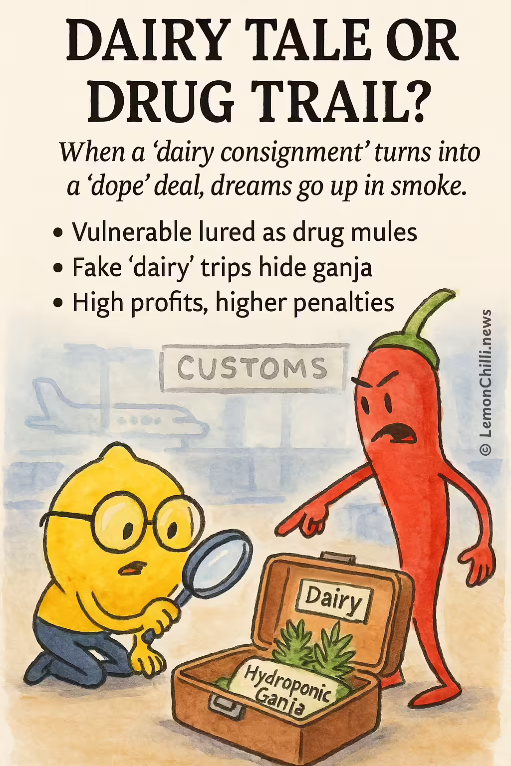 Dairy Tale or Drug Trail?