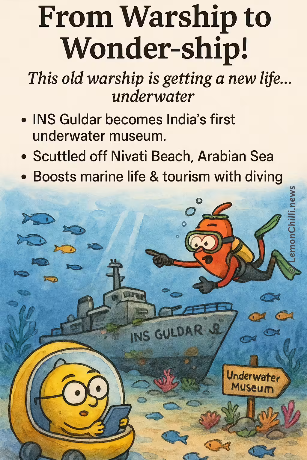 From Warship to Wonder-ship!