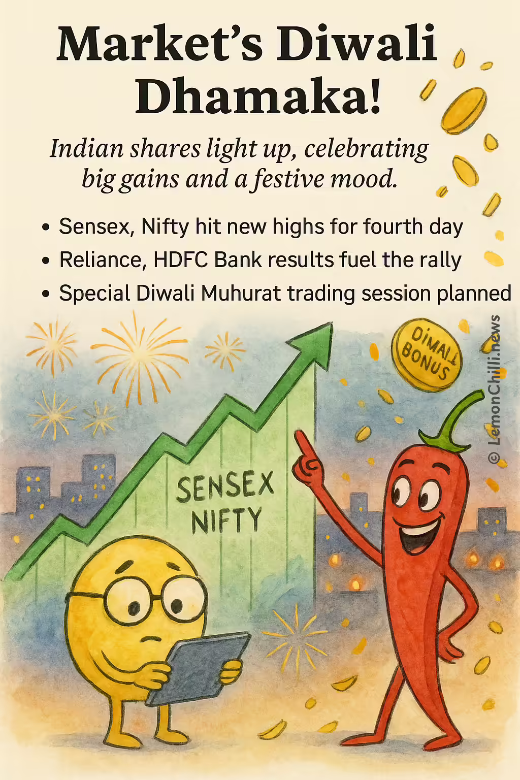 Market's Diwali Dhamaka!