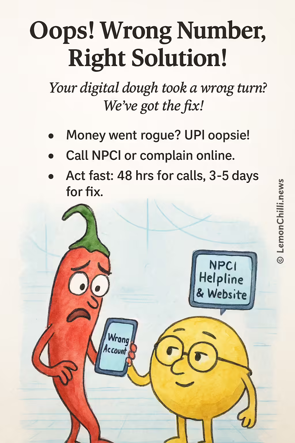 Oops! Wrong Number, Right Solution!