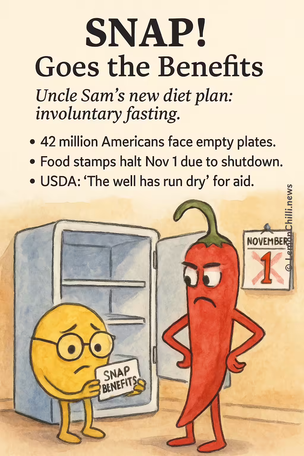 SNAP! Goes the Benefits