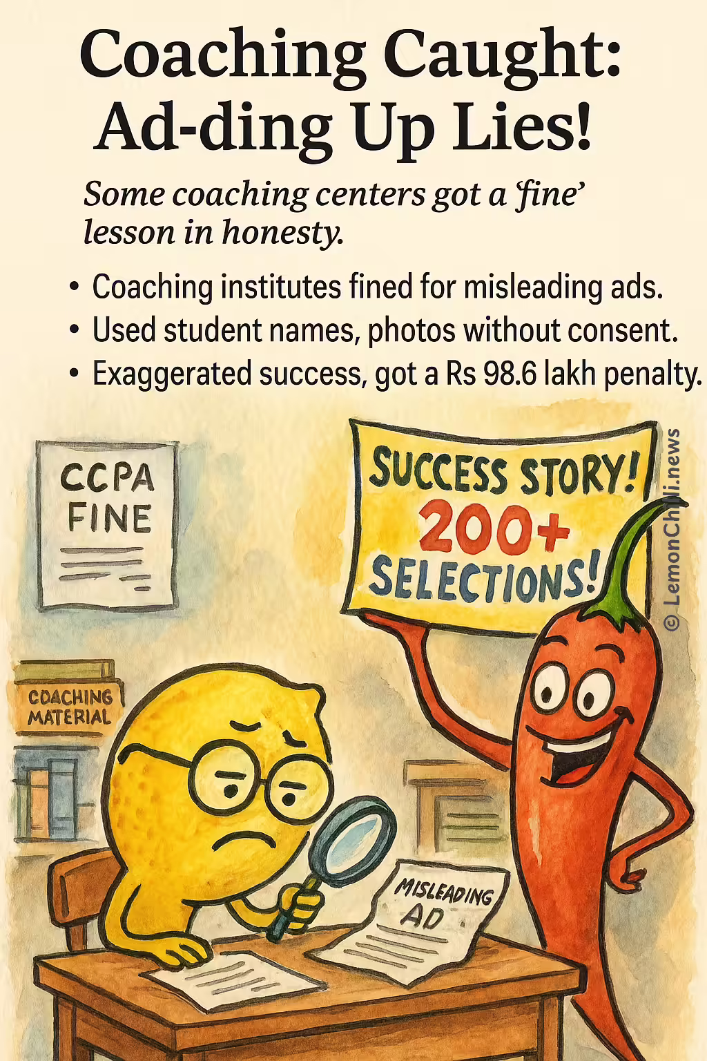 Coaching Caught: Ad-ding Up Lies!