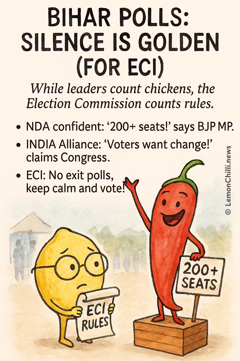 Bihar Polls: Silence is Golden (for ECI)!