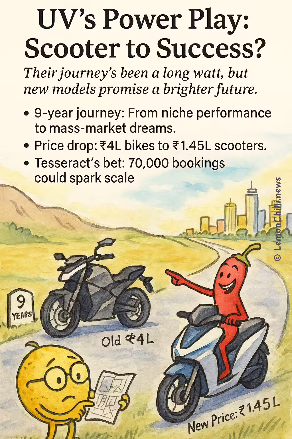 UV's Power Play: Scooter to Success?