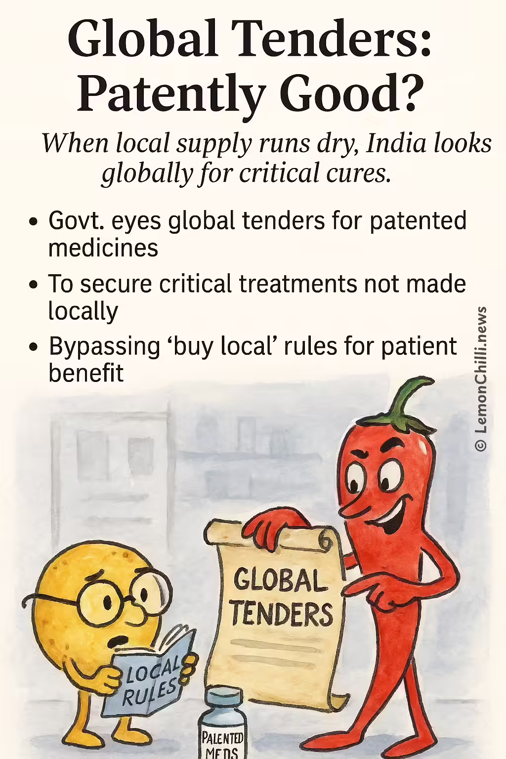Global Tenders: Patently Good?