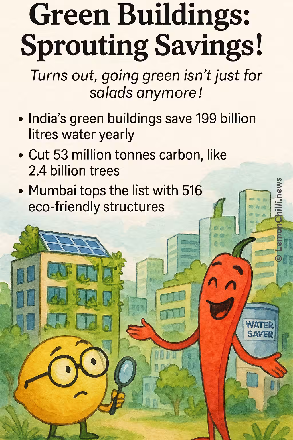 Green Buildings: Sprouting Savings!