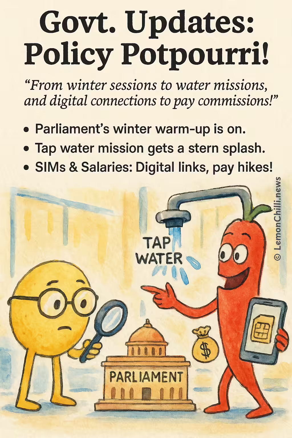 Govt. Updates: Policy Potpourri!