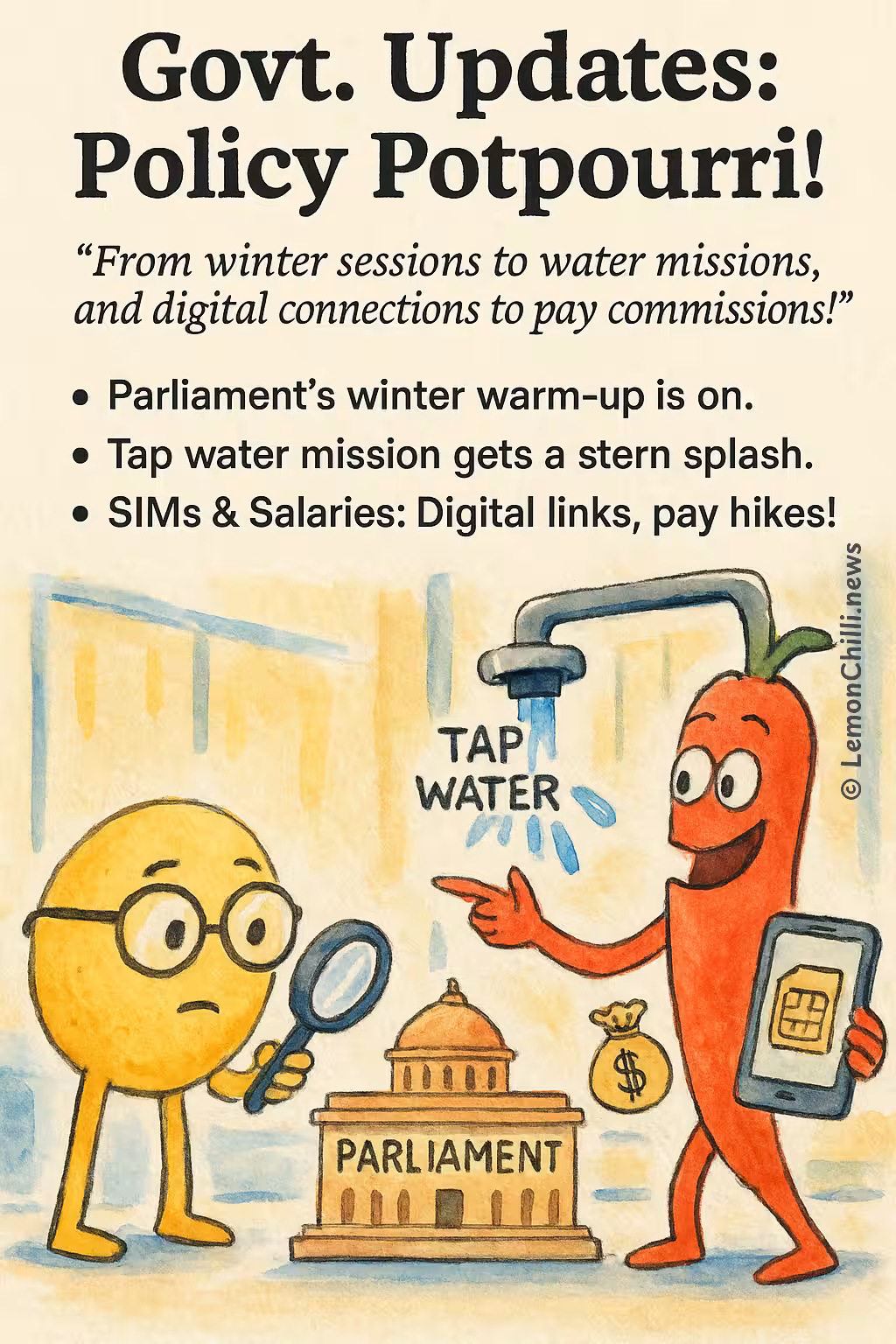 Govt. Updates: Policy Potpourri!