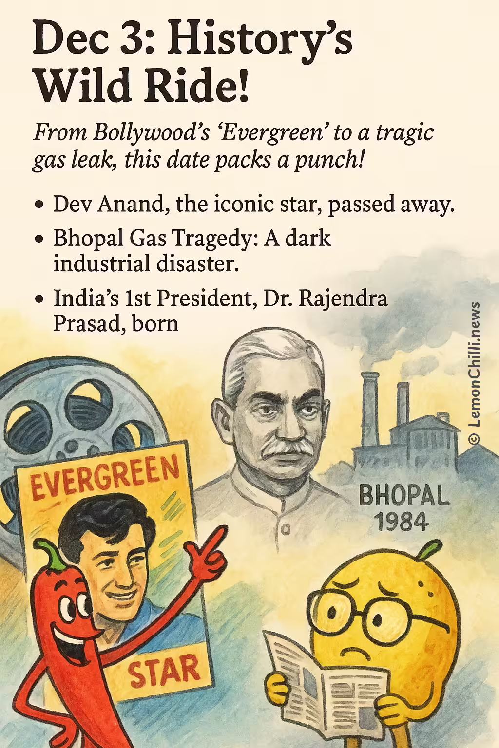 Dec 3: History's Wild Ride!