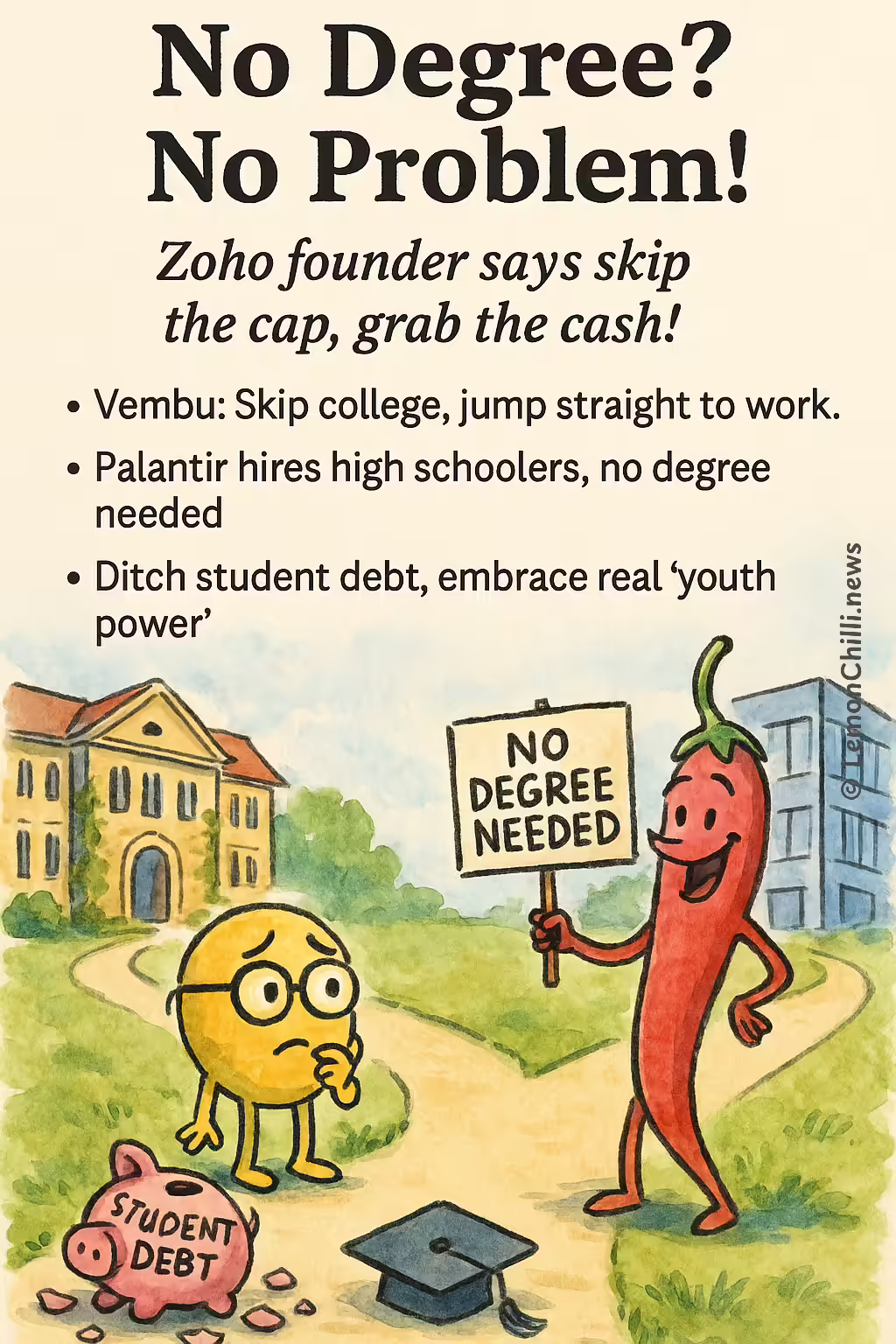 No Degree? No Problem!