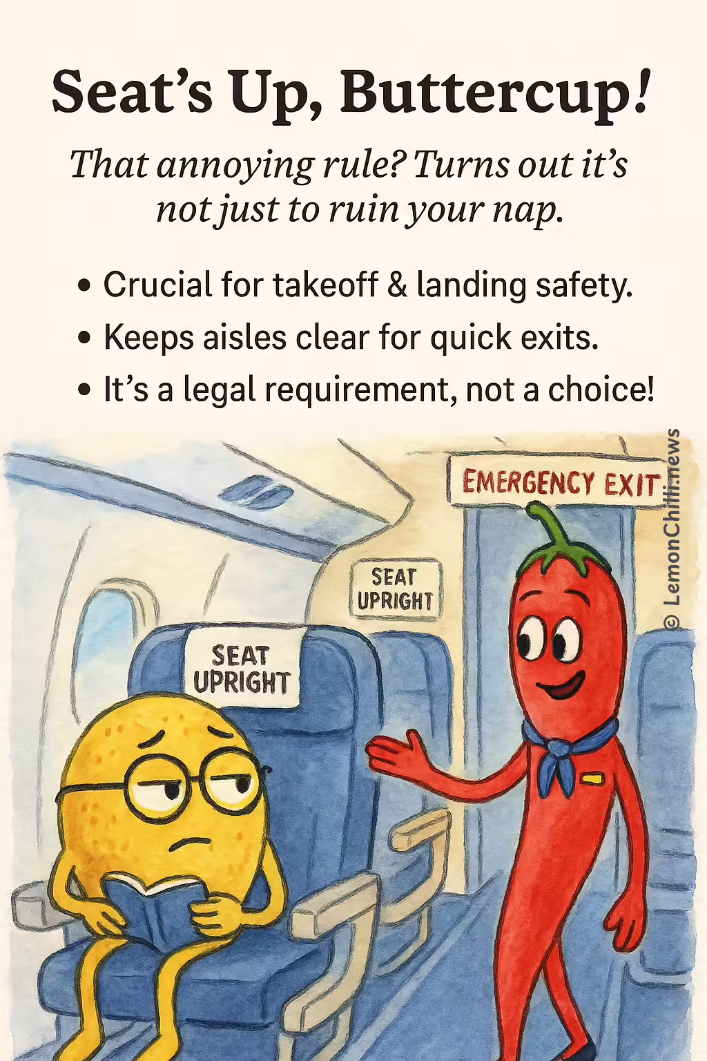 Seat's Up, Buttercup!