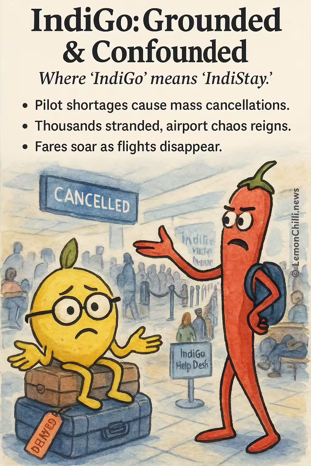 IndiGo: Grounded & Confounded