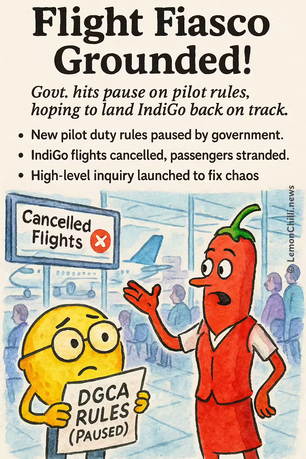 Flight Fiasco Grounded!