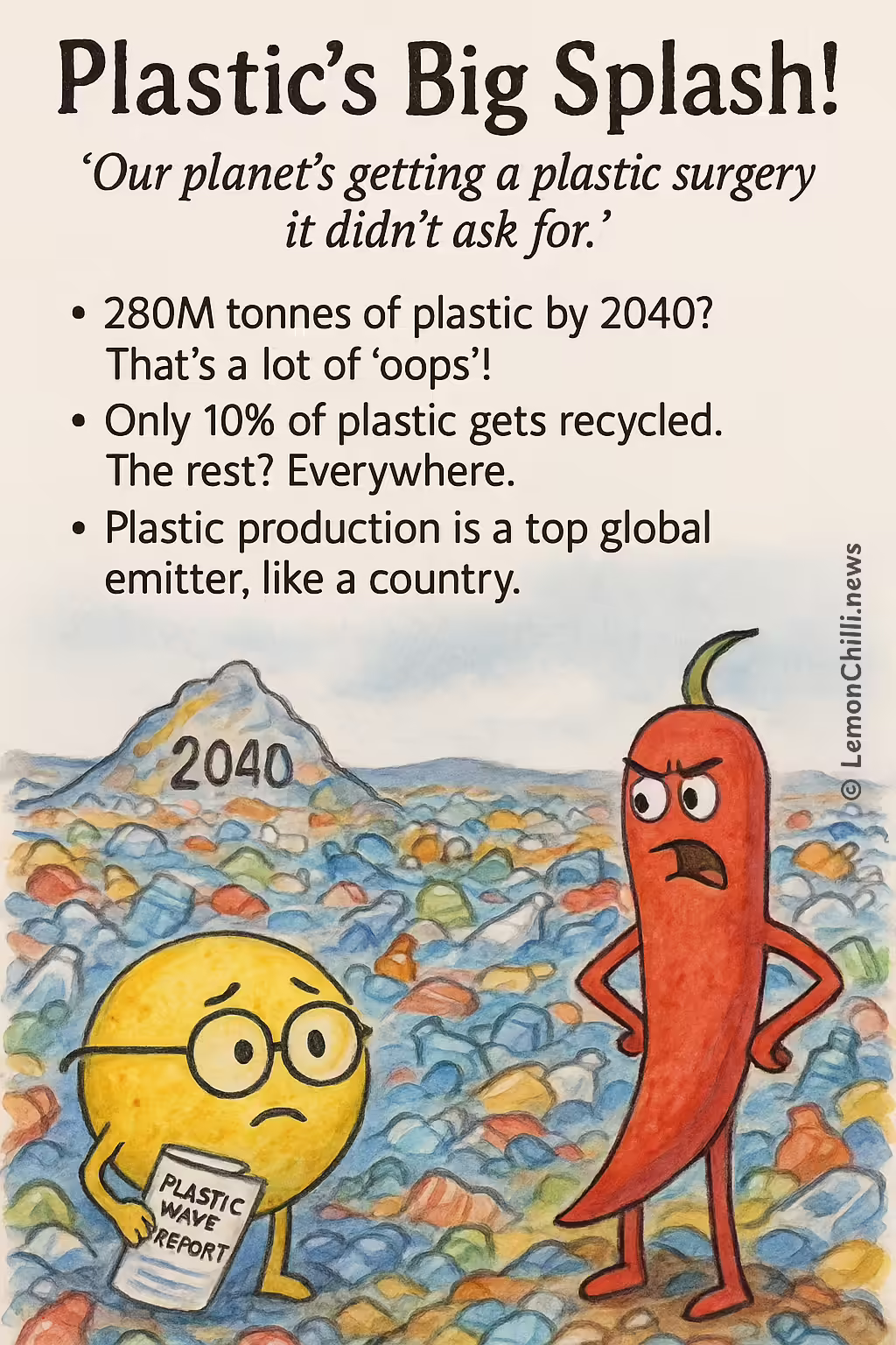 Plastic's Big Splash!