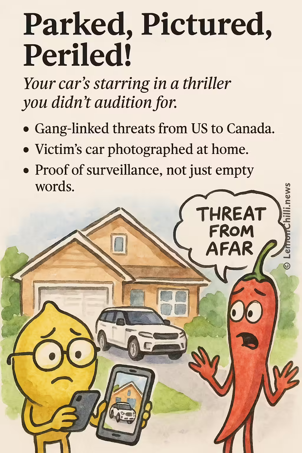 Parked, Pictured, Periled!