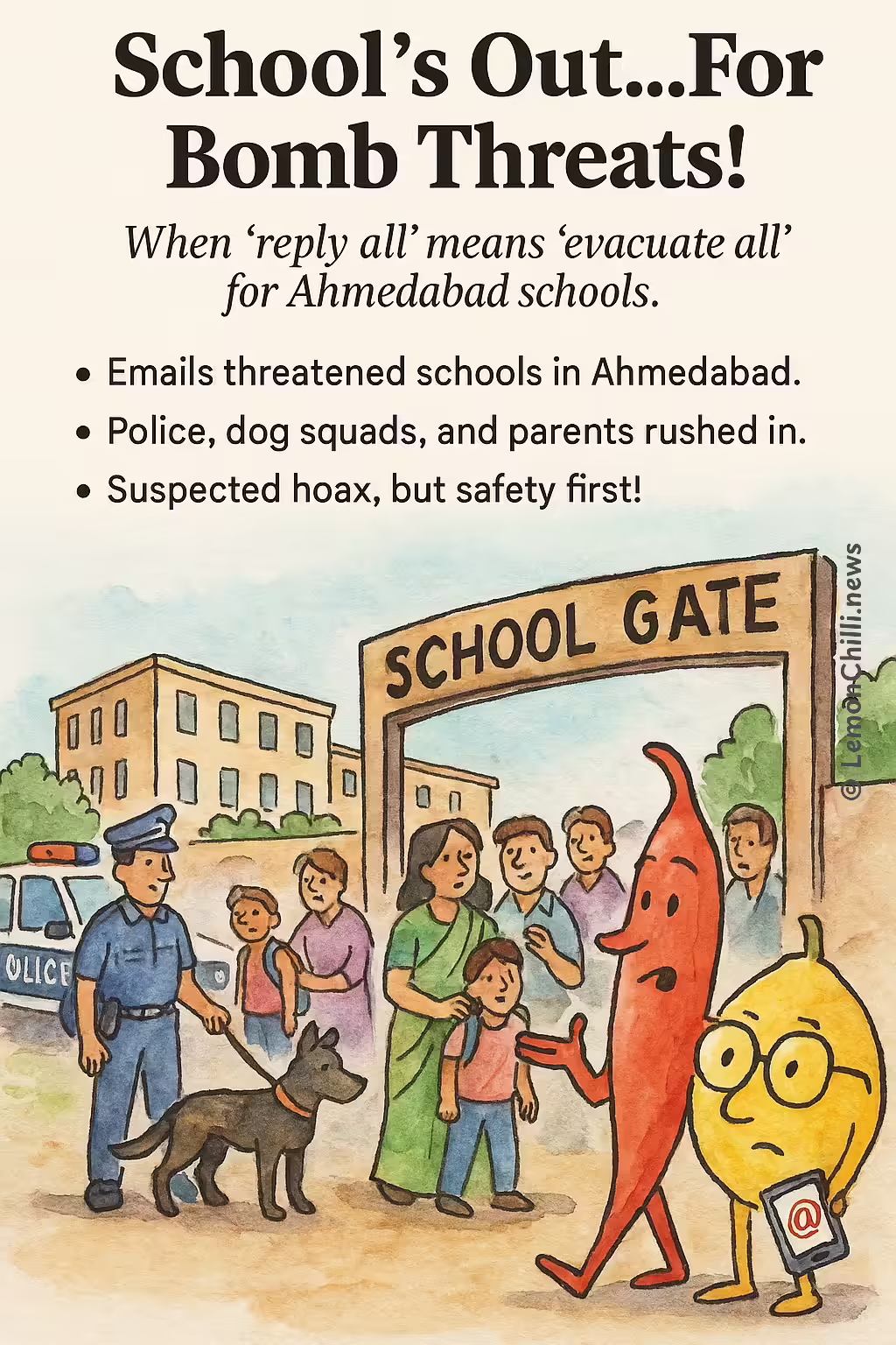 School's Out... For Bomb Threats!