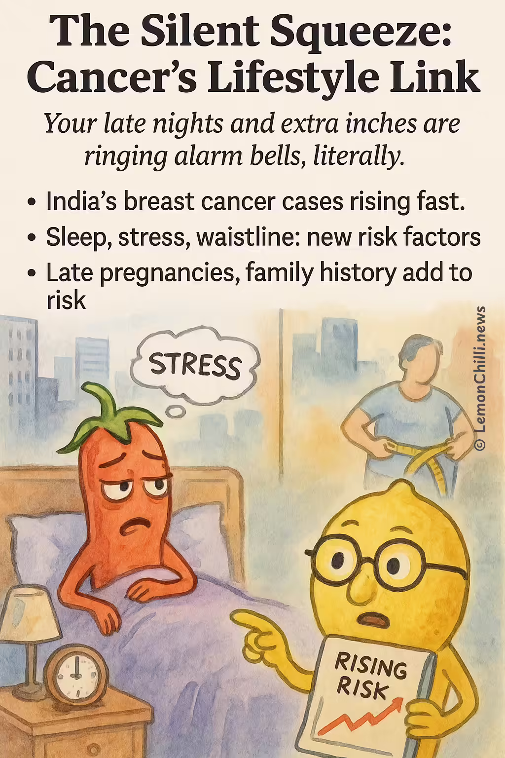 The Silent Squeeze: Cancer's Lifestyle Link