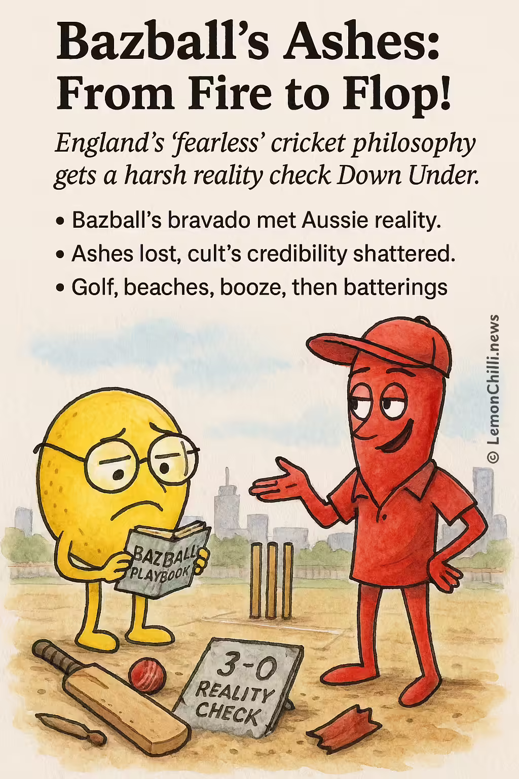 Bazball's Ashes: From Fire to Flop!