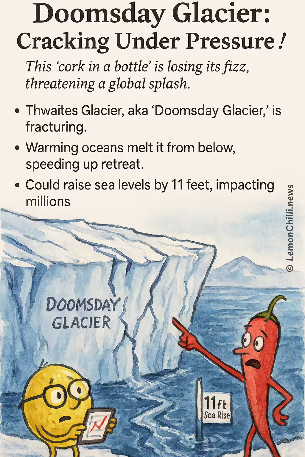 Doomsday Glacier: Cracking Under Pressure!