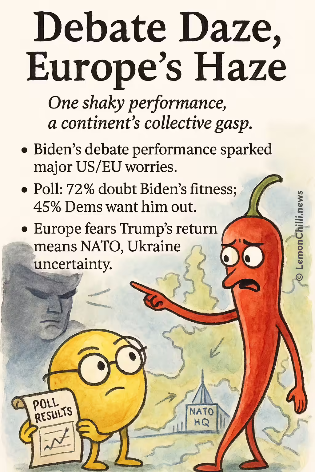 Debate Daze, Europe's Haze