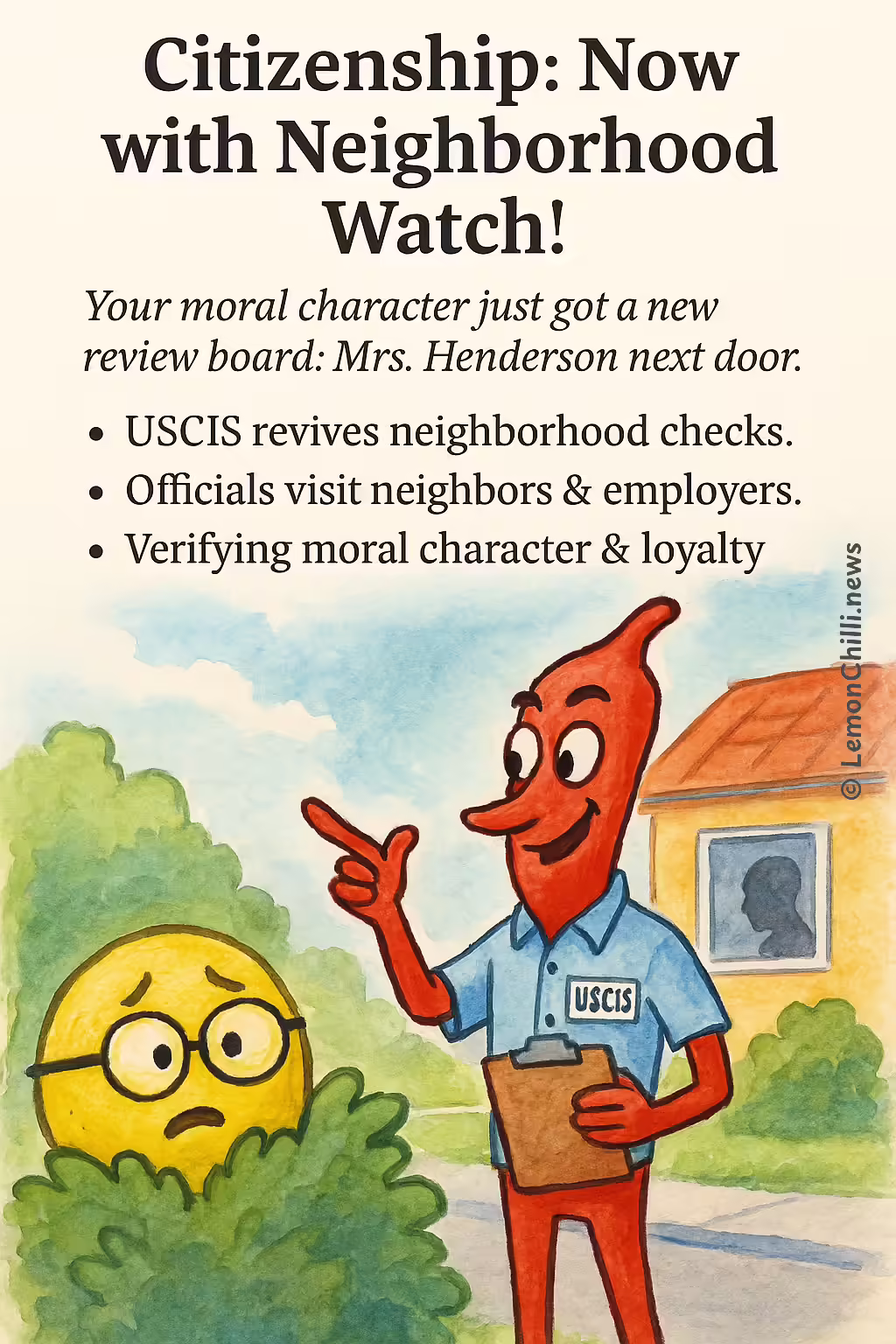 Citizenship: Now with Neighborhood Watch!