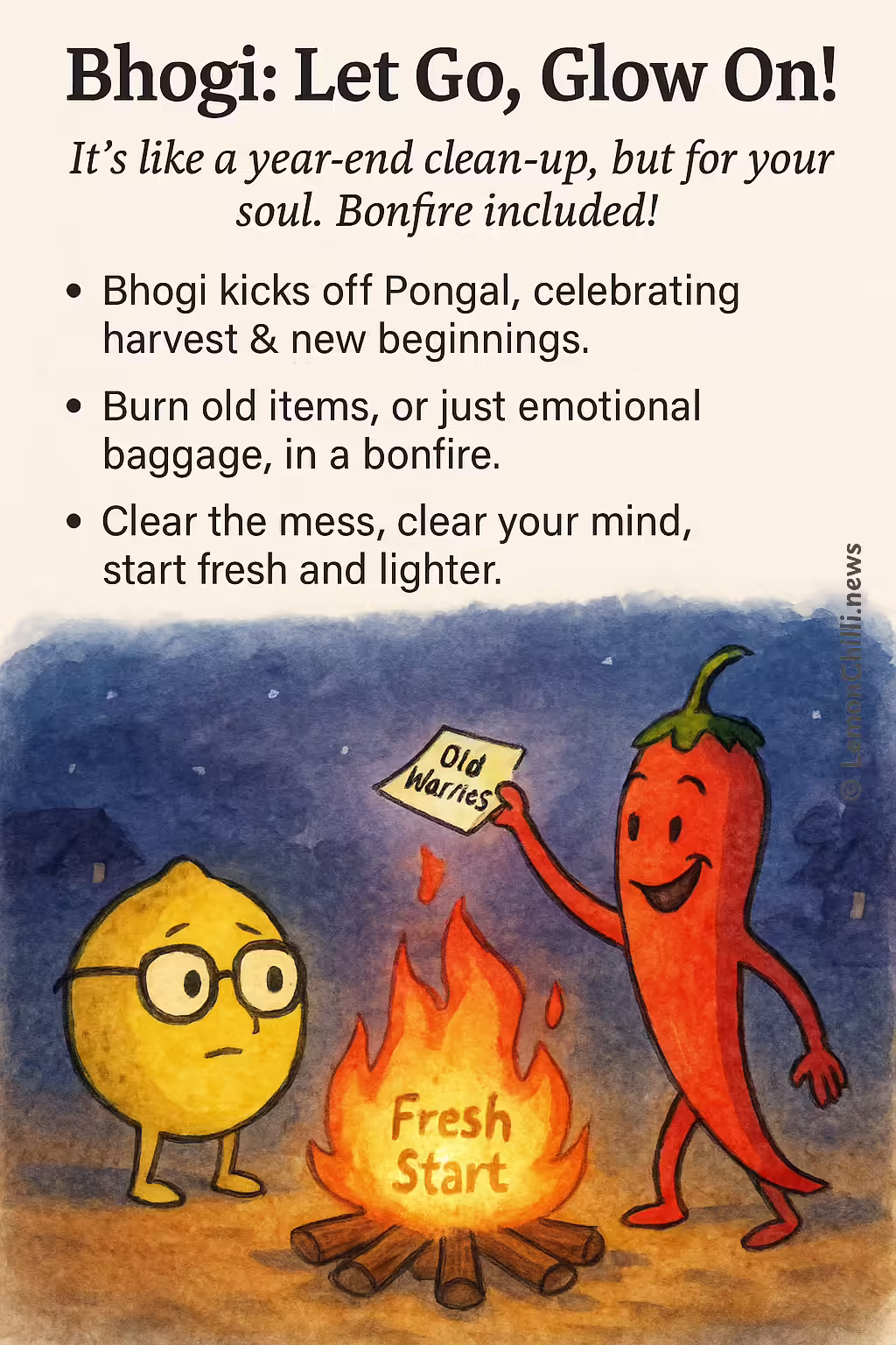 Bhogi: Let Go, Glow On!