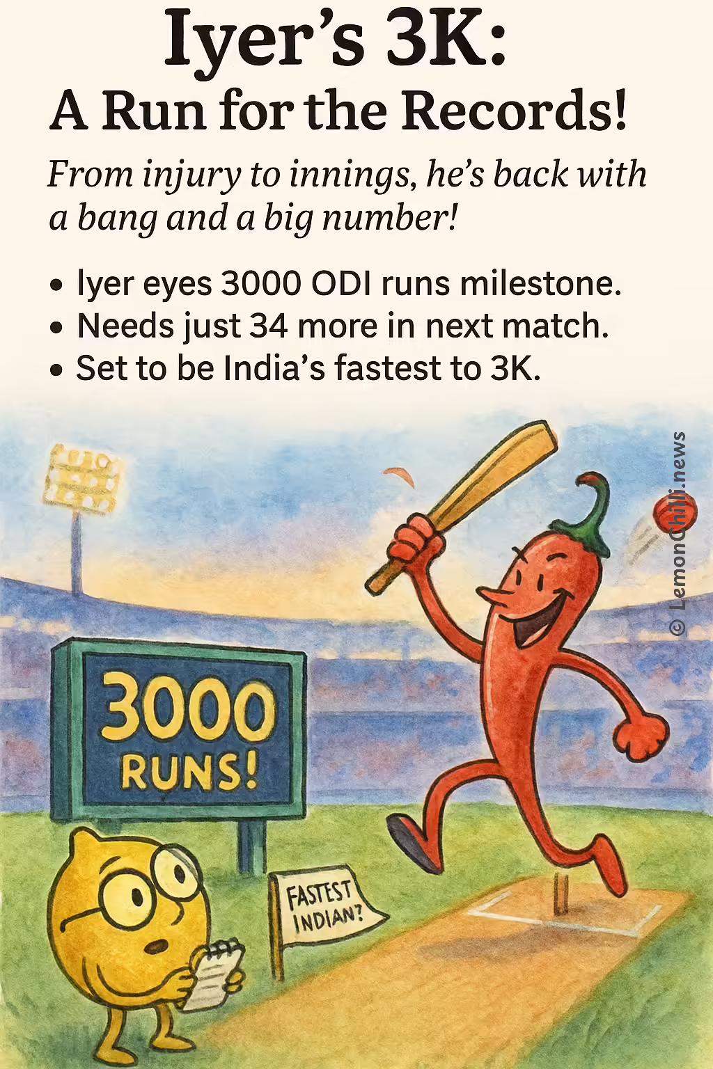 Iyer's 3K: A Run for the Records!