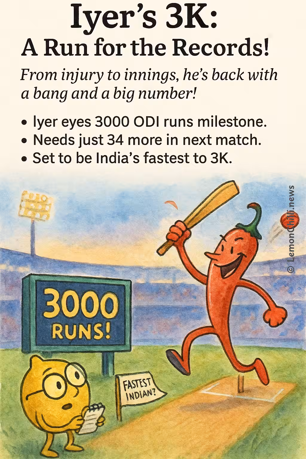 Iyer's 3K: A Run for the Records!