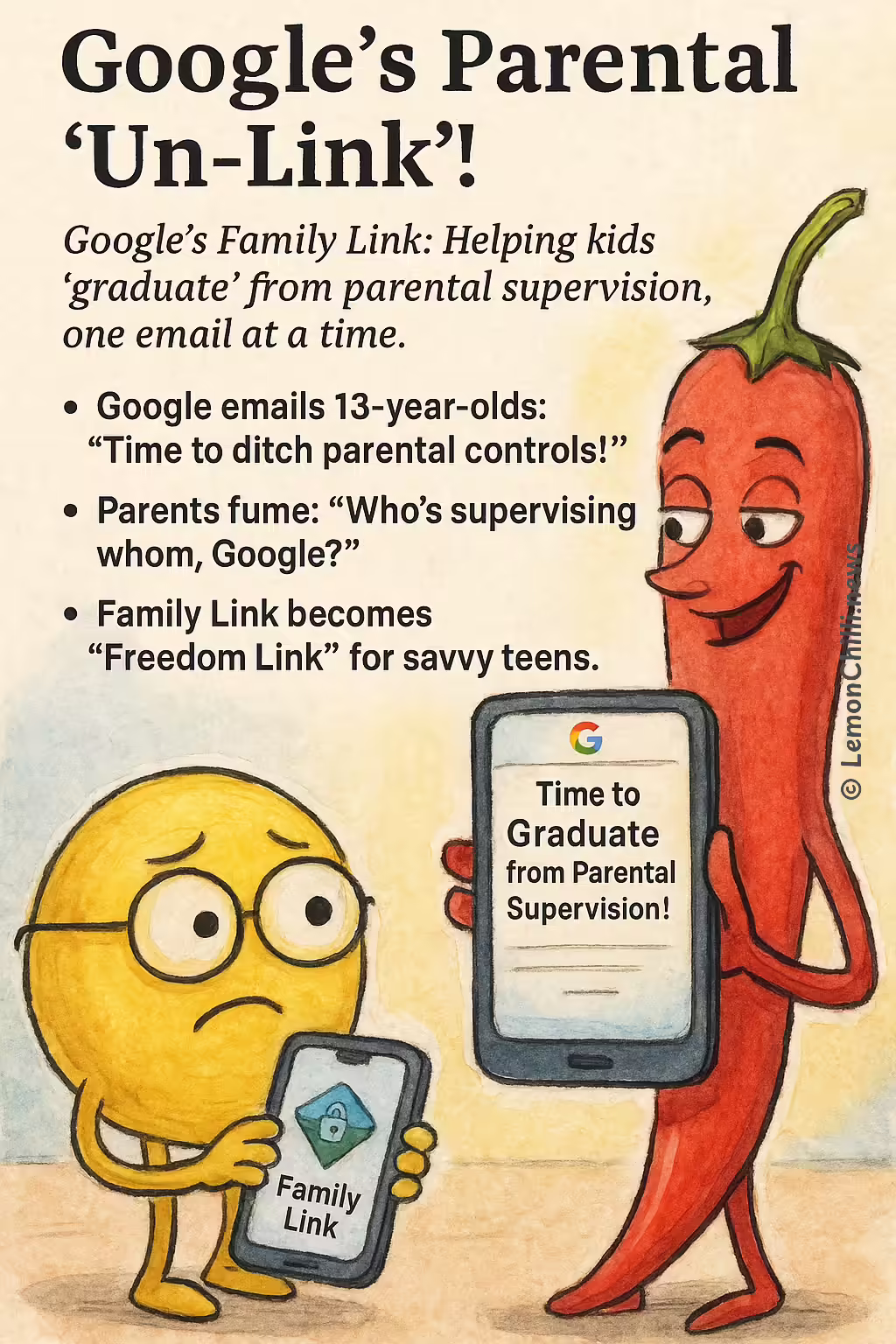 Google's Parental 'Un-Link'!