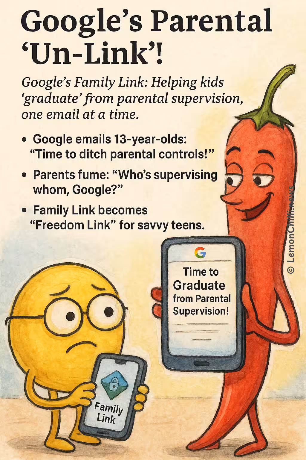 Google's Parental 'Un-Link'!
