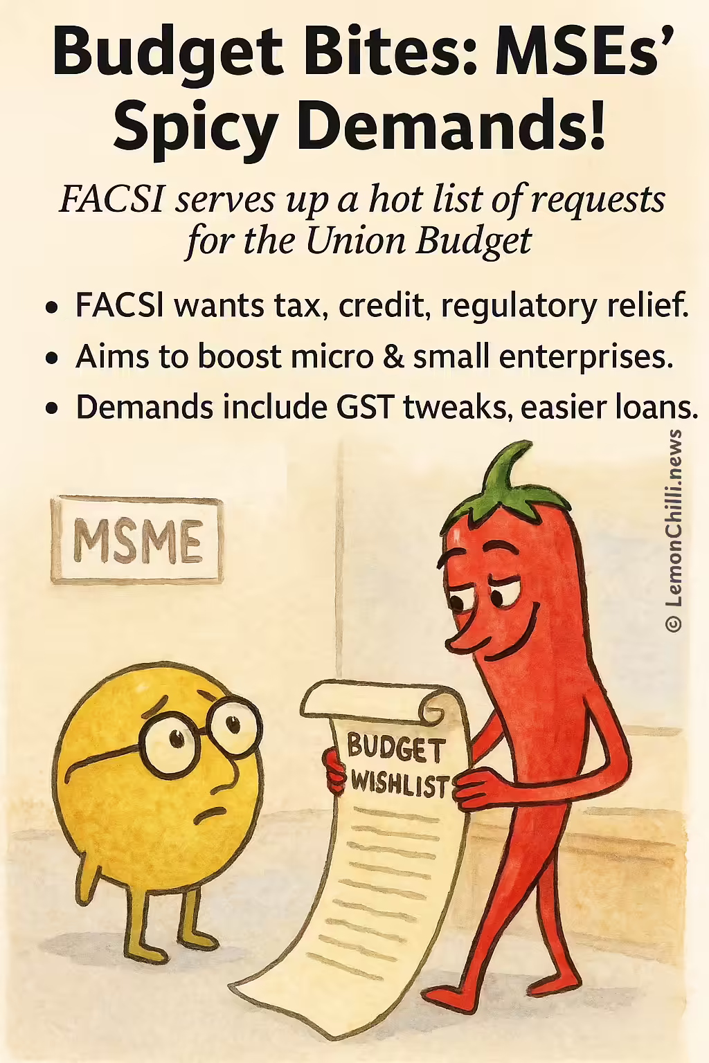 Budget Bites: MSEs' Spicy Demands!