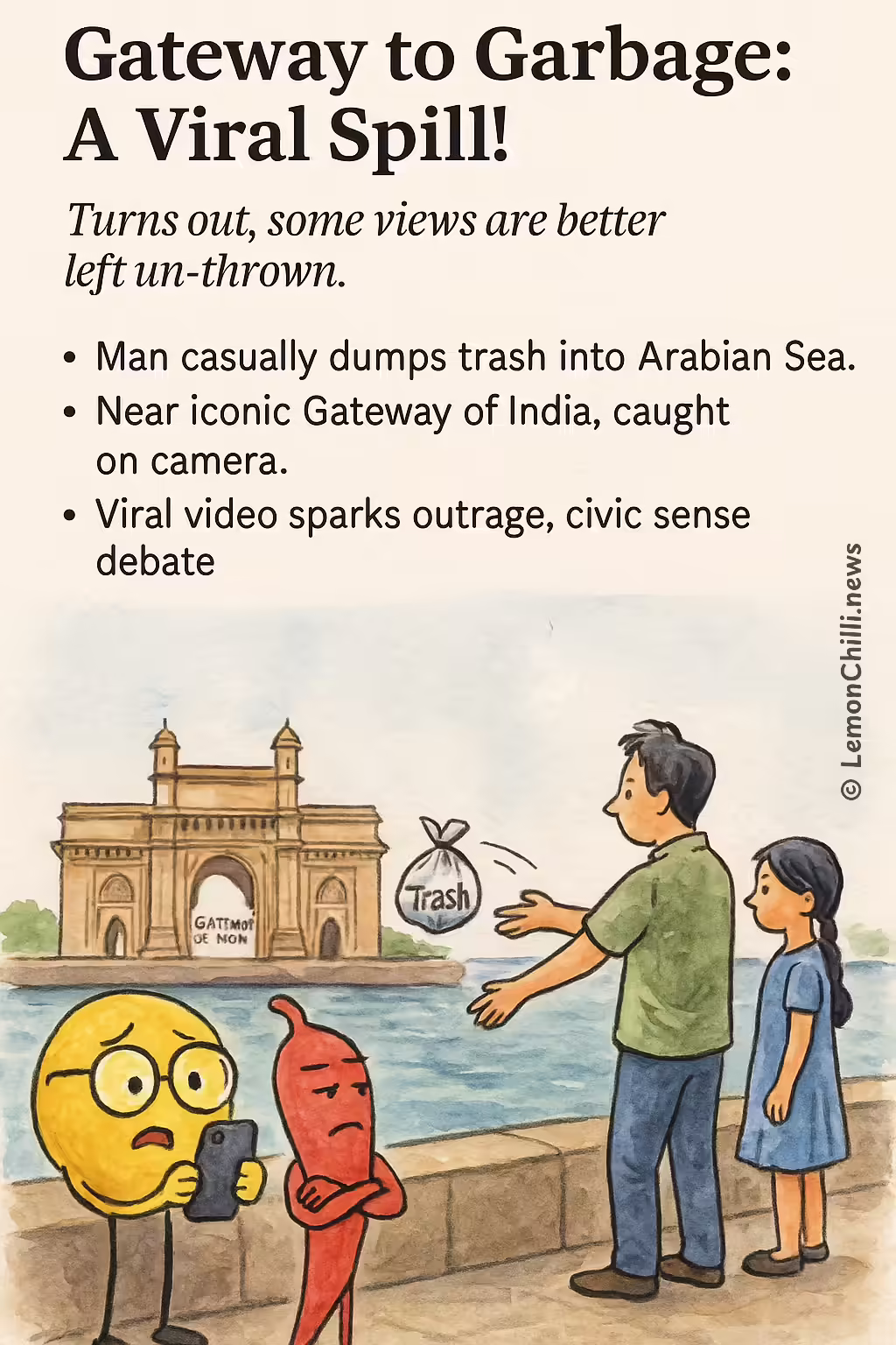 Gateway to Garbage: A Viral Spill!