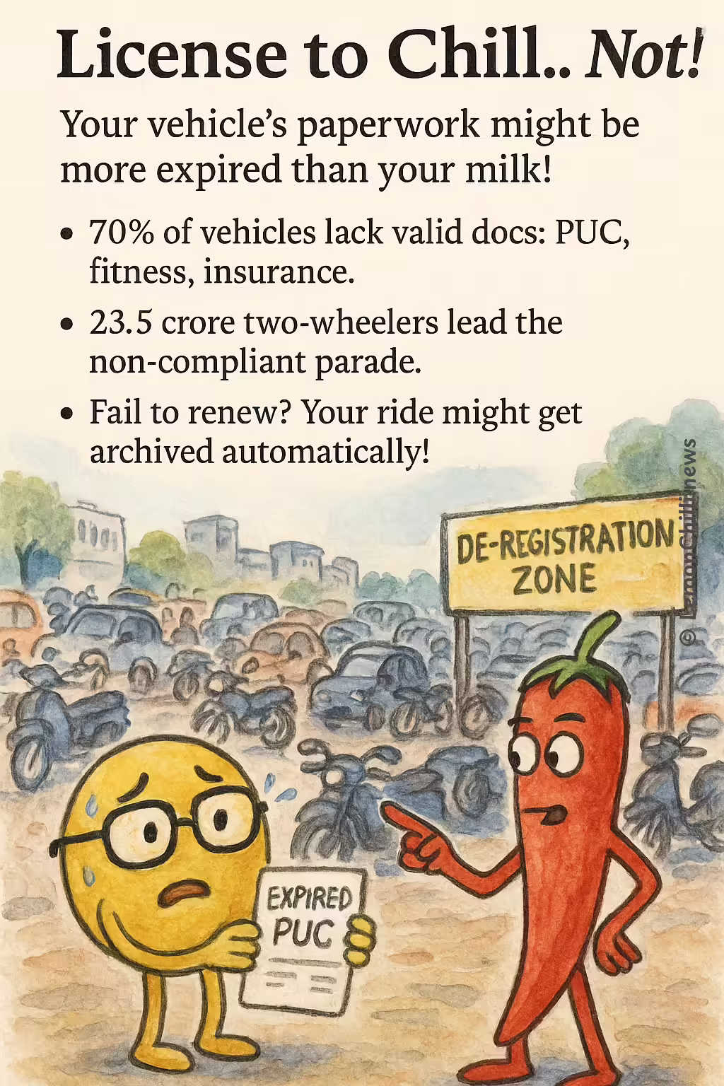 License to Chill... Not!