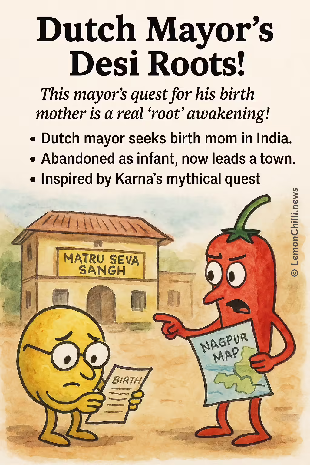 Dutch Mayor's Desi Roots!