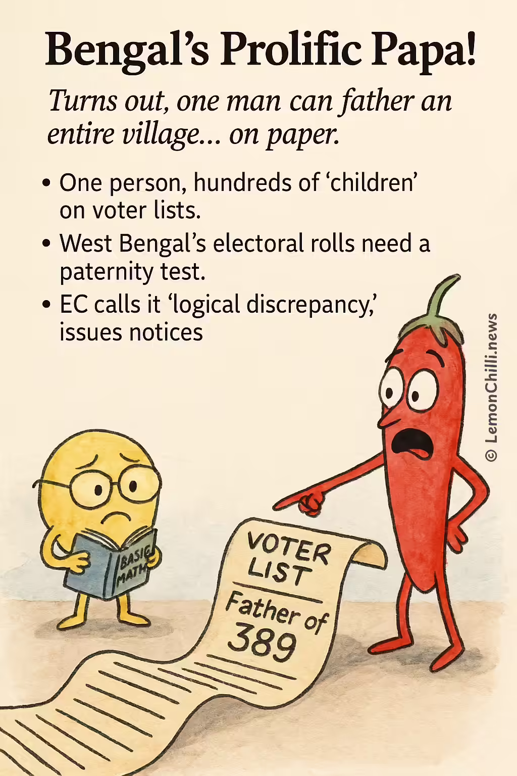 Bengal's Prolific Papa!