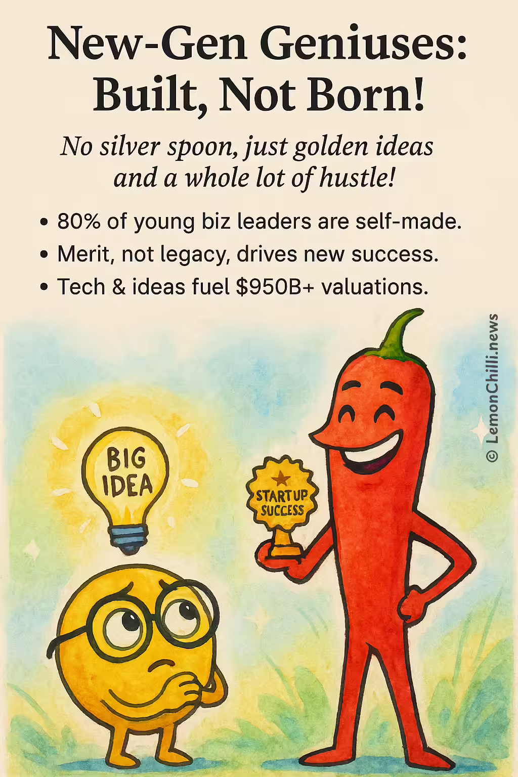 New-Gen Geniuses: Built, Not Born!